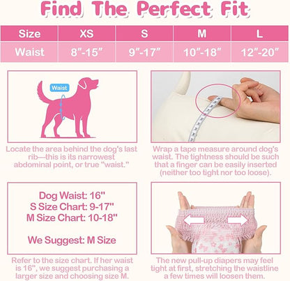 Zero Leak Dog Diapers