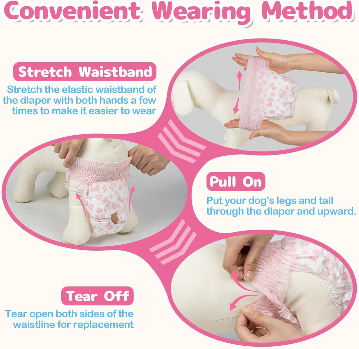 Zero Leak Dog Diapers