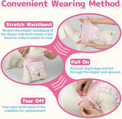 Zero Leak Dog Diapers