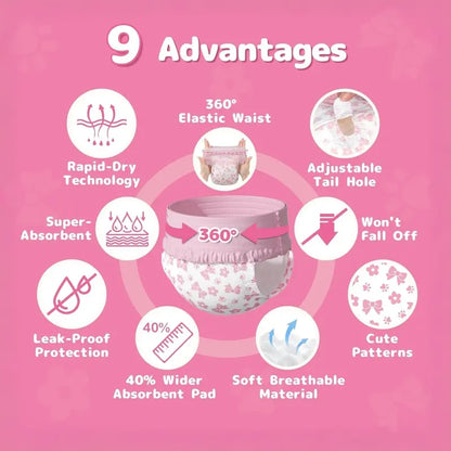 Zero Leak Dog Diapers